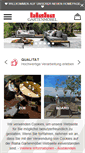 Mobile Screenshot of blaha-gartenmoebel.at